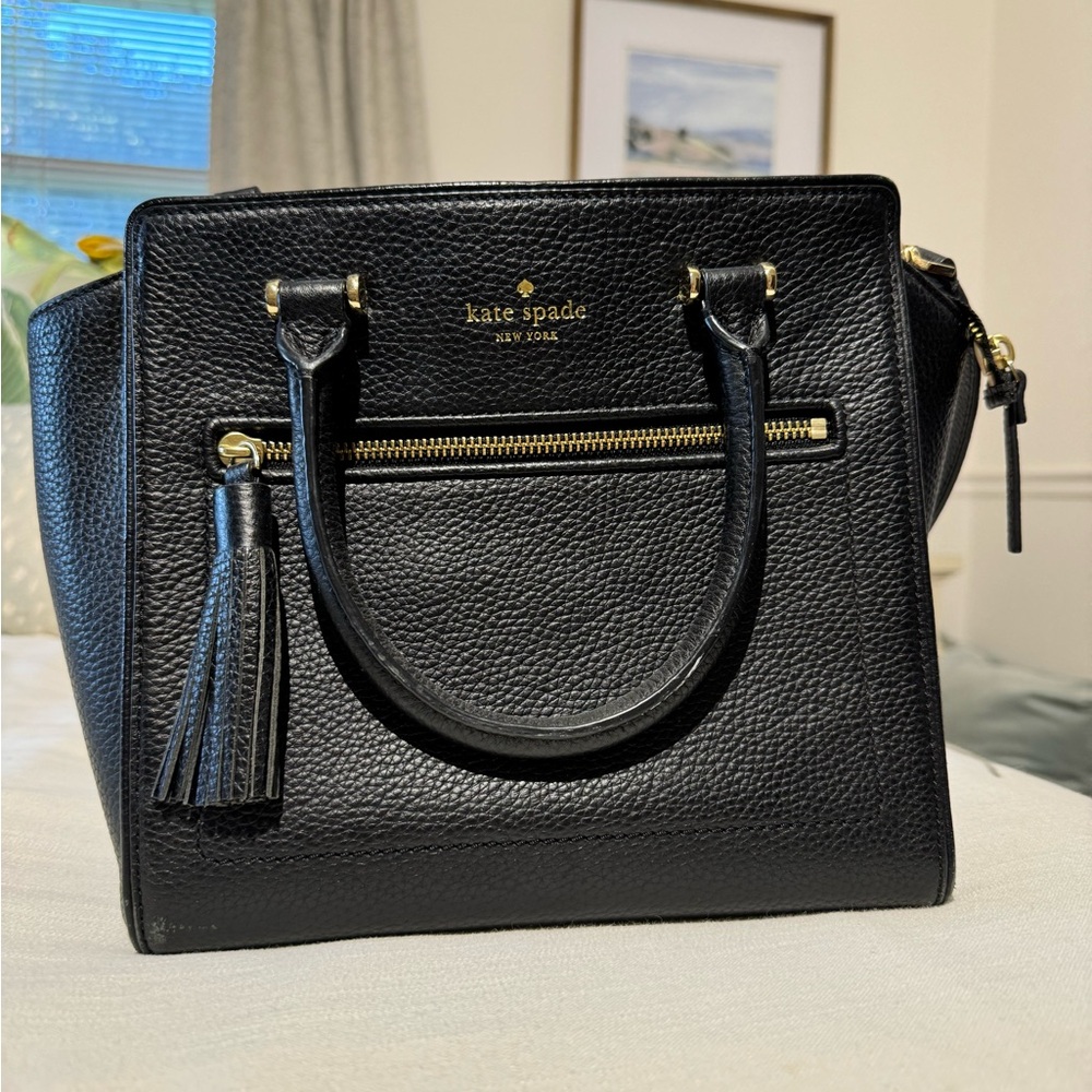 KATE SPADE CHESTER STREET SMALL ALLYN LEATHER SATCHEL